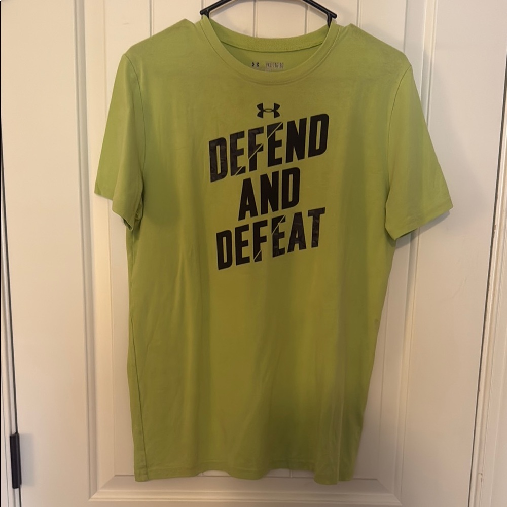 Under Armour Men's Green T-Shirt